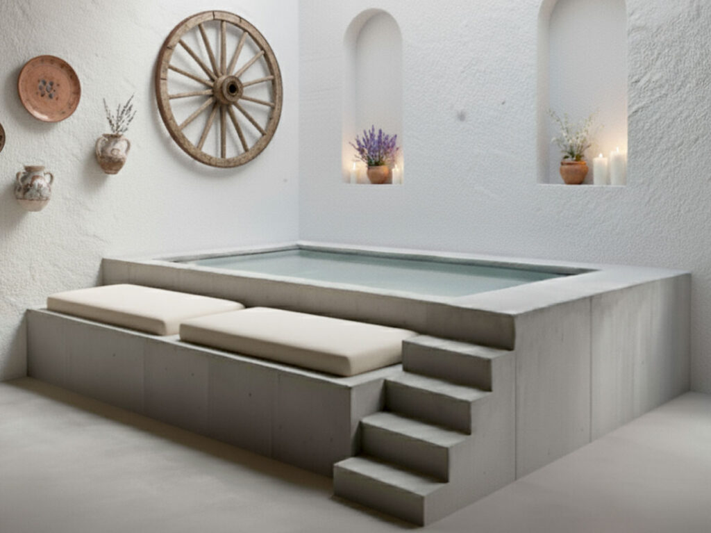 Piscina elevada ligera sin obras